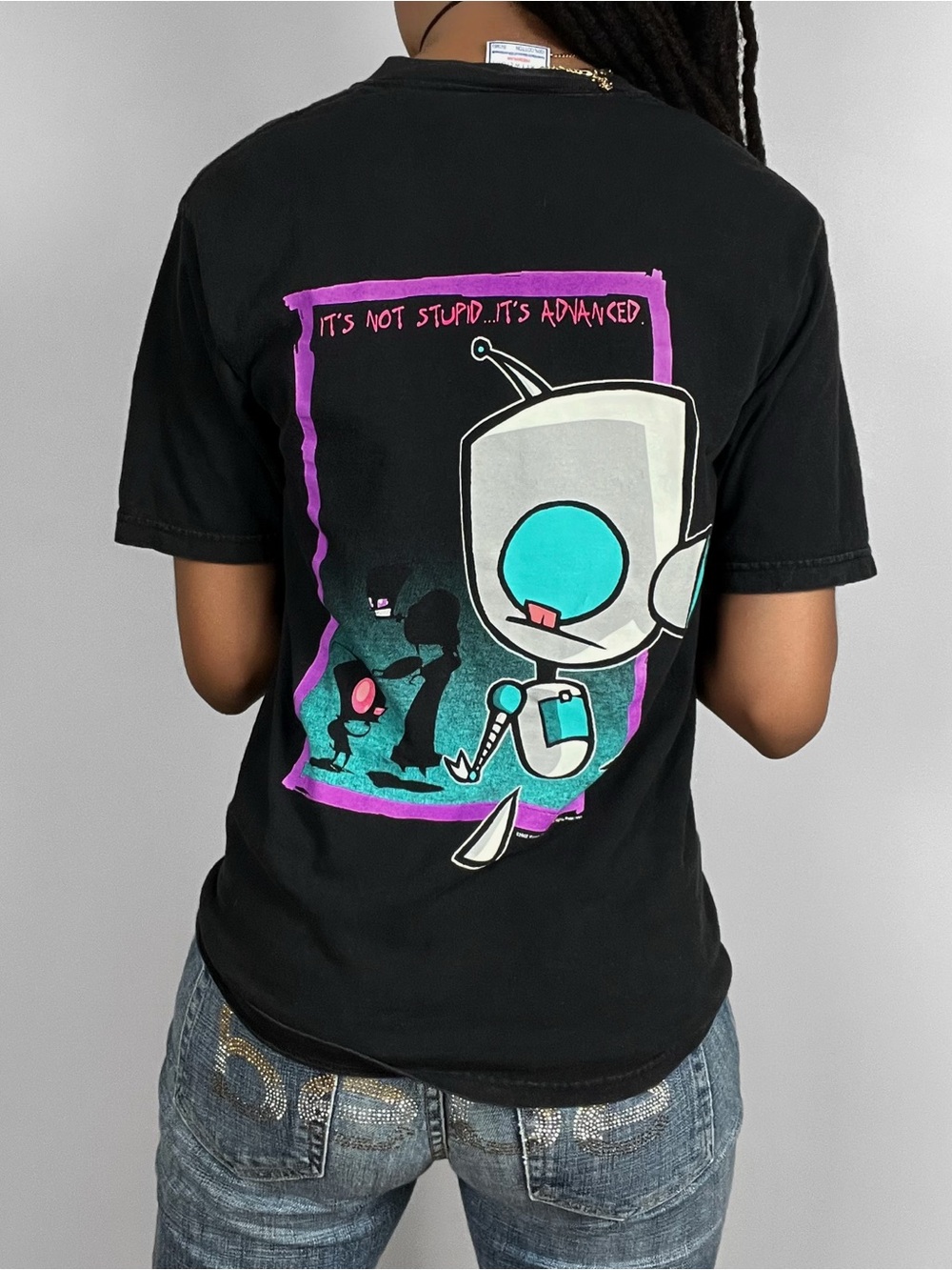 Vintage Y2K 2002 Invader Zim Gir Small Mall Goth Emo Cyber Grunge Hot Topic Rare